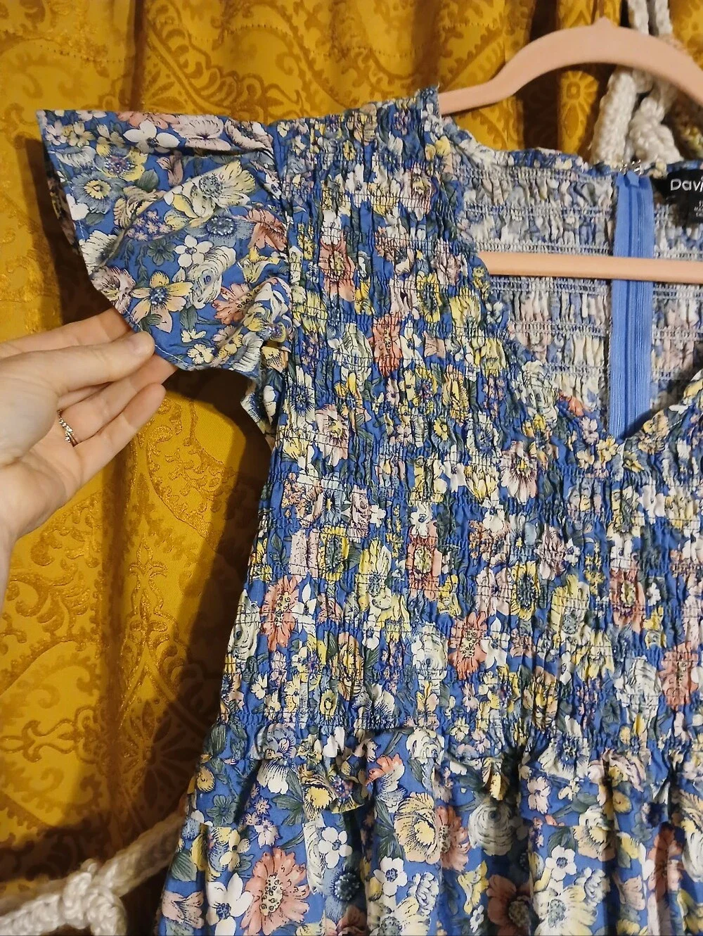 Cotton Floral 1XL Dress - Picture 7 of 10